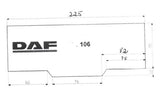 Στρώμα για φορτηγό DAF 106 225x80