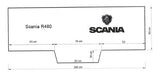 Στρώμα για φορτηγό Scania R480 200x80